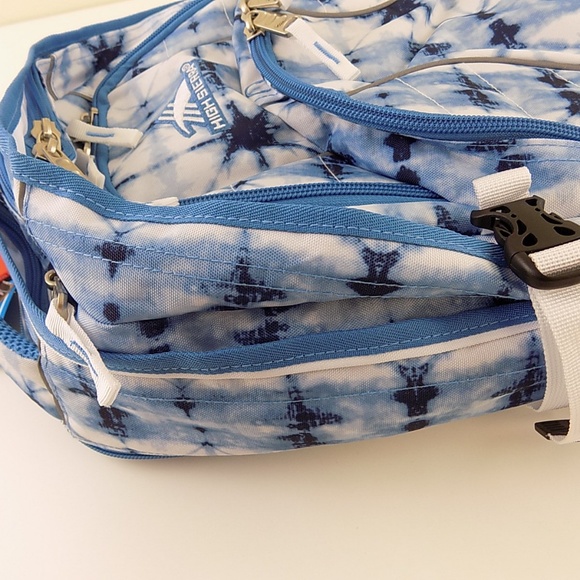 HIGH SIERRA $98 Blue Backpack UNISEX BAG - Picture 4 of 8